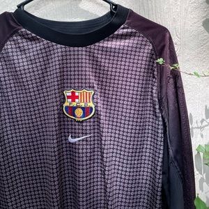 Vintage Nike F.C. Barcelona jersey size l